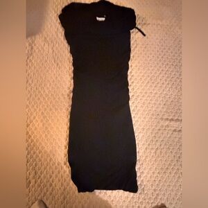 James Perse Strapless Black Dress